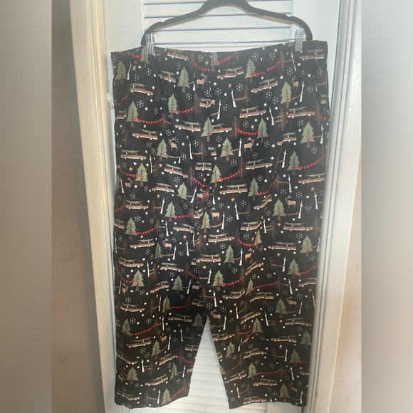 Joe Boxer Vintage 90s Y2K NWT RARE XXL Lightweight Flannel Pajama Pants - Picture 1 of 6